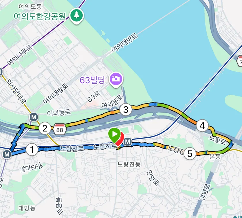 러닝클럽 코스 안내 이미지
