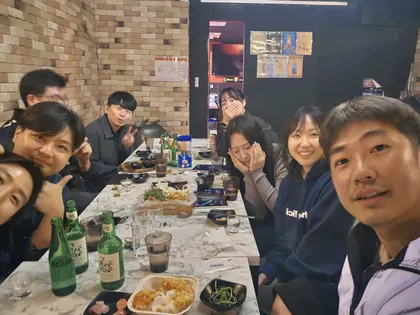 4월 회식 이벤트 사진