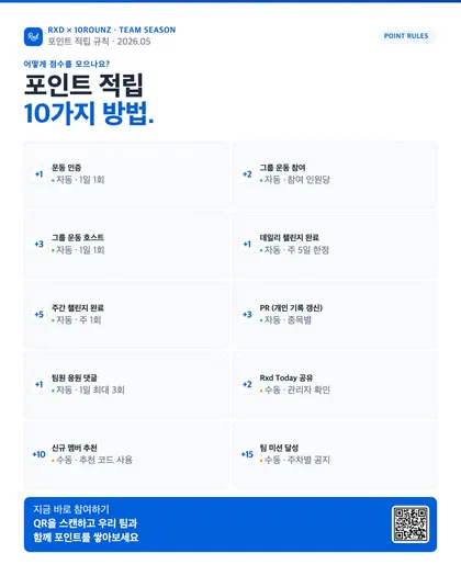 팀포인트전 포인트 규칙 이미지