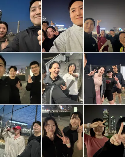 러닝클럽 후기 카드뉴스